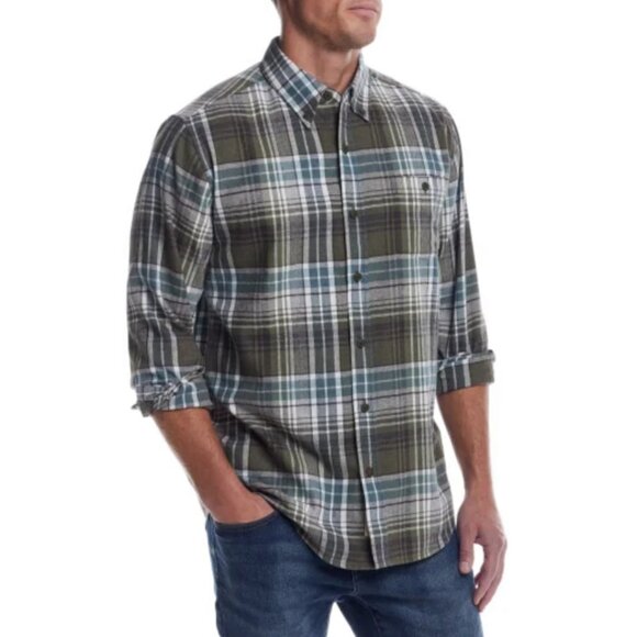 Weatherproof Men’s Plaid Button Down Shirt Lightweight Flannel NWT - Picture 1 of 12
